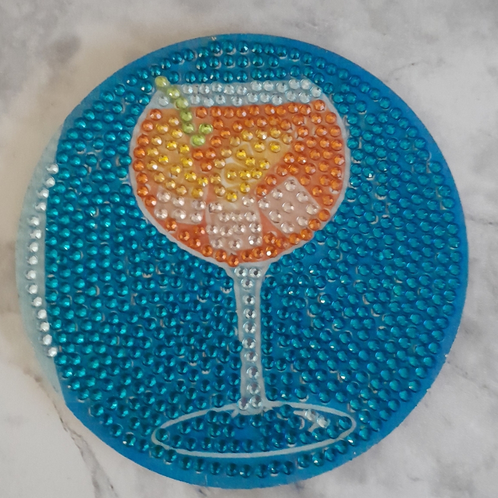 Colorful Cocktail Coaster Set - Picture 4 of 10